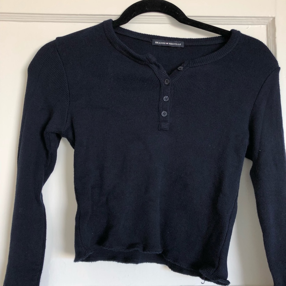 Brandy Melville Button-Up Shirt